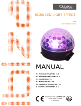 Ibiza Light & Sound 15-1394 User manual