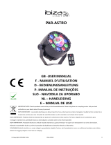 Ibiza Light & Sound PAR-ASTRO User manual