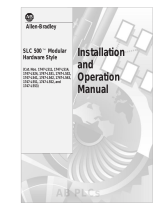 Allen-Bradley SLC 500 Operating instructions