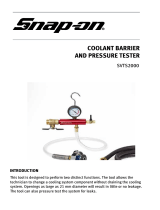 Snap-On SVTS2000 User manual