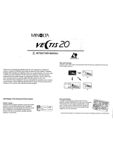 Minolta vectis 20 zoom User manual