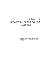 Haier L26V6-A8 User manual
