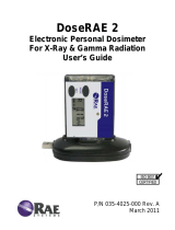 Rae DoseRAE 2 User manual