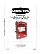 Chore-Time MT2461A BROADCASTER™ Installation and Operators Instruction Manual