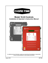 Chore-TimeMR1732D Model 16-24 Controls