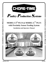 Chore-Time MF2495A MODEL C2® PLUS & MODEL G™ PLUS Installation and Operators Instruction Manual