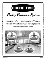 Chore-Time MF2424B MODEL C2® PLUS and MODEL G™ PLUS Installation and Operators Instruction Manual