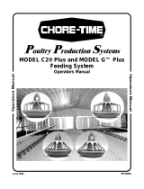 Chore-Time MF1660A MODEL C2® PLUS and MODEL G™ PLUS Feeding System Installation and Operators Instruction Manual