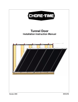 Chore-TimeMV2327B Tunnel Door Black