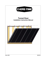 Chore-TimeMV2327A Tunnel Door Black