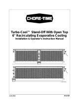 Chore-Time MV1670P TURBO-COOL™ Stand-Off Installation and Operators Instruction Manual