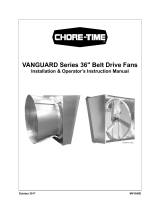 Chore-TimeMV1645E Vanguard Series 36-Inch Belt Drive Fans