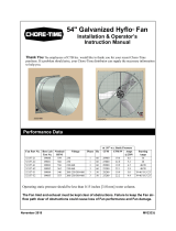 Chore-TimeMV2333J 54-Inch Galvanized HYFLO® Fan