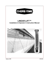 Chore-Time MV1251K LINEAR-LIFT™ Installation and Operators Instruction Manual
