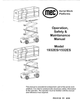 Mec 1532ES Operating instructions