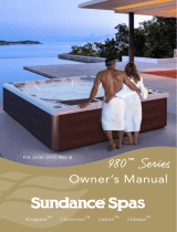 Sundance Spas Kingston™ 980™ Series Owner's manual