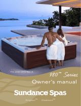 Sundance Spas Claremont 980 Series Owner's manual