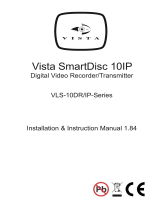 Vista SmartDisc 10IP Installation Instructions Manual