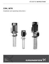 Grundfos MTR 32 Installation And Operating Instructions Manual