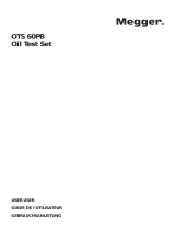 Megger OTS 60PB User manual
