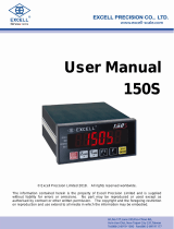 Excell 150S User manual