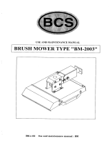 BCS 2003-2008 Owner's manual