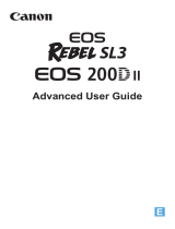 Canon EOS Rebel SL3 User guide
