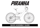 Piranha 18 Inch Omega Dual Suspension Kid's Mountain Bike User manual