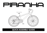 Piranha Frenzy 20 Inch Bike User manual