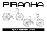 Piranha Frenzy Green 24 inch Wheel Size Kids Bike User manual