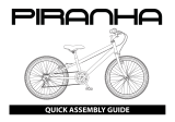 Piranha 18IN EDGE 6SPEED MOUNTAIN BIKE User manual