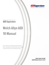 Welch Allyn AED 10 User manual