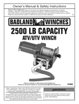 Badland Item 61840-UPC 193175340924 Owner's manual