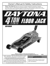 Daytona 64201 Owner's manual