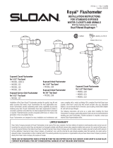 Sloan Valve 3010533 Installation guide