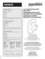 Moen T2900BL Owner's manual