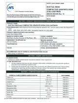 Atlantic States Cast Iron Pipe DI52FST8 User guide