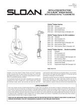 Sloan Valve 3919711 Installation guide