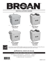 Broan HRV90T Installation guide