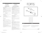 Fortis EX69188TB Installation guide