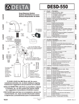 Delta Faucet DESD-250 Installation guide