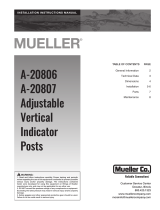 Mueller Company A20806RB Installation guide
