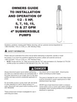 Flint & Walling 4" Deep Set Pump Ends Installation guide