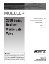 Mueller Company 100A236206LH Installation guide
