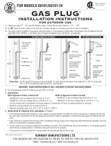 Burnaby G0101-SS-50 Installation guide