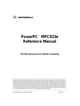 Motorola MPC823E Reference guide