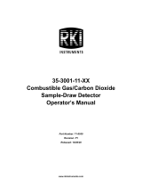 RKI Instruments 35-3001-11-XX Owner's manual