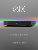 Bel Canto E1X Amplifier User guide