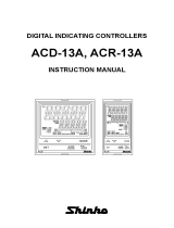 Shinko ACD, ACR-13A User manual