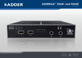 ADDER XD614 User manual